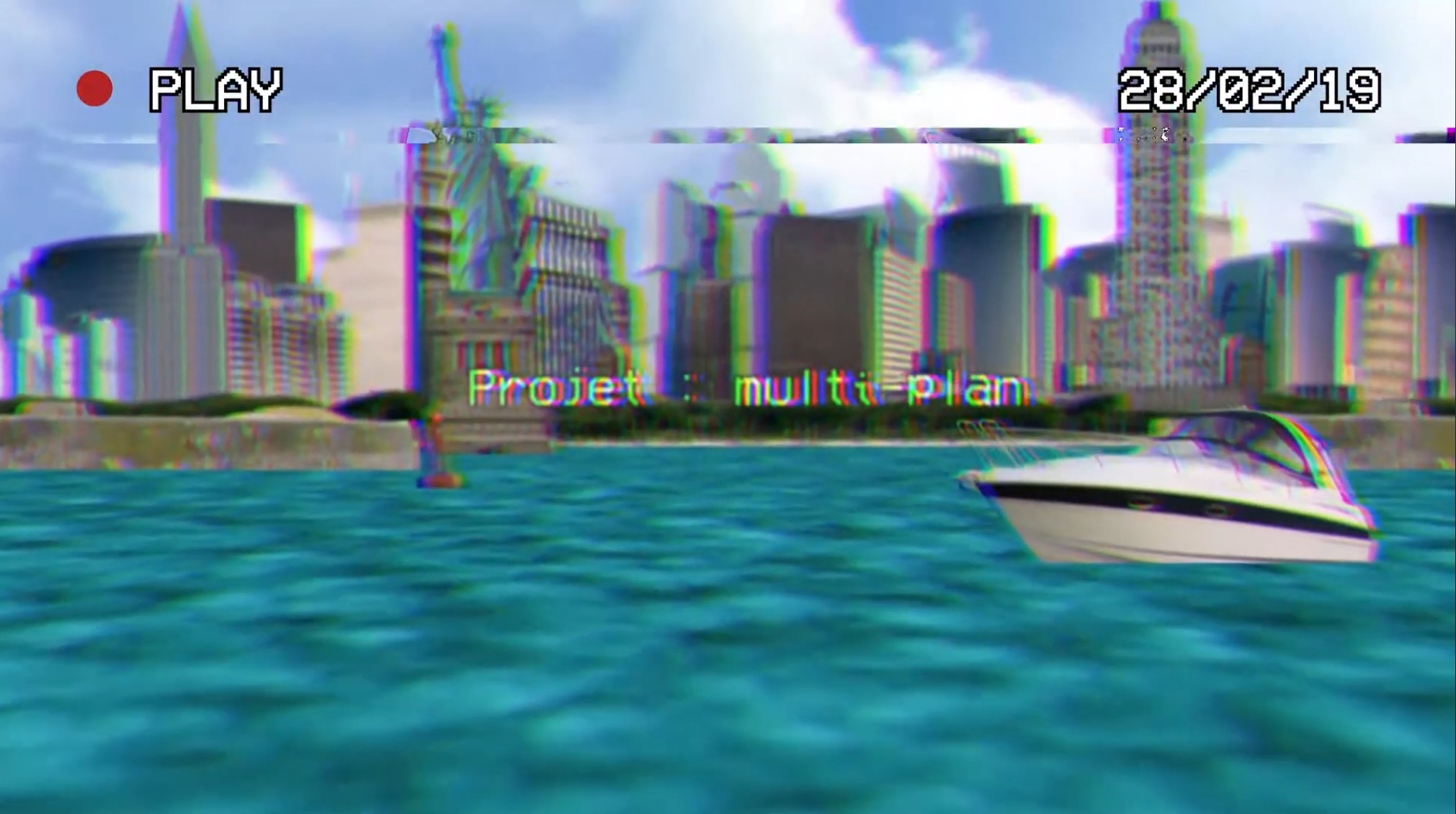New York – Animation 3D à partir de calques 2D - Image 1